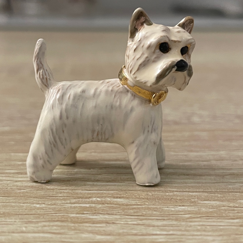 Erwin Pearl-West Highland Terrier Adorable Pooch Pin Used In Excellent Condition 85$